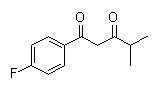 1-(4-氟苯基)-4-甲基戊-1,3-二酮