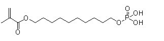 10-(2-甲基丙烯酰氧基）磷酸单癸酯